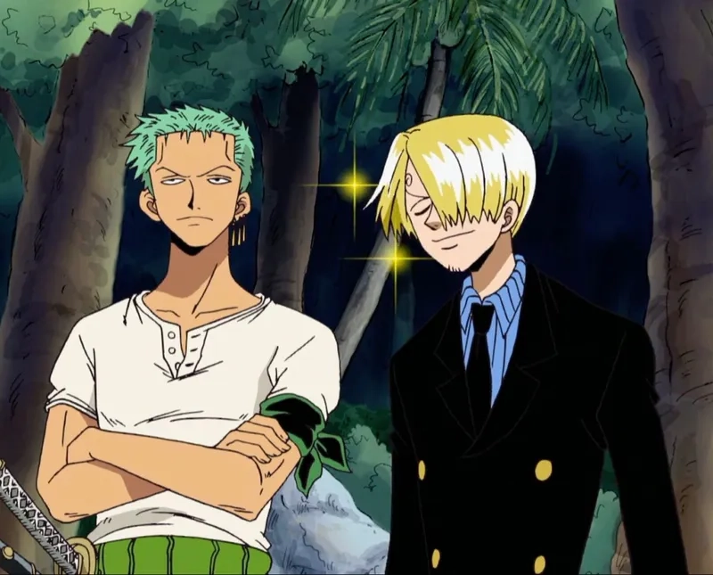 Tình bạn và sức mạnh trong zoro and sanji