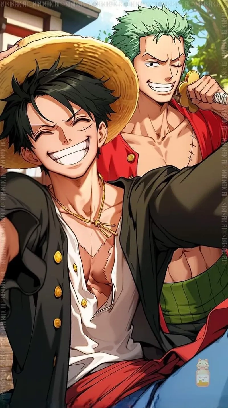 Phiêu lưu hải tặc cùng luffy x zoro