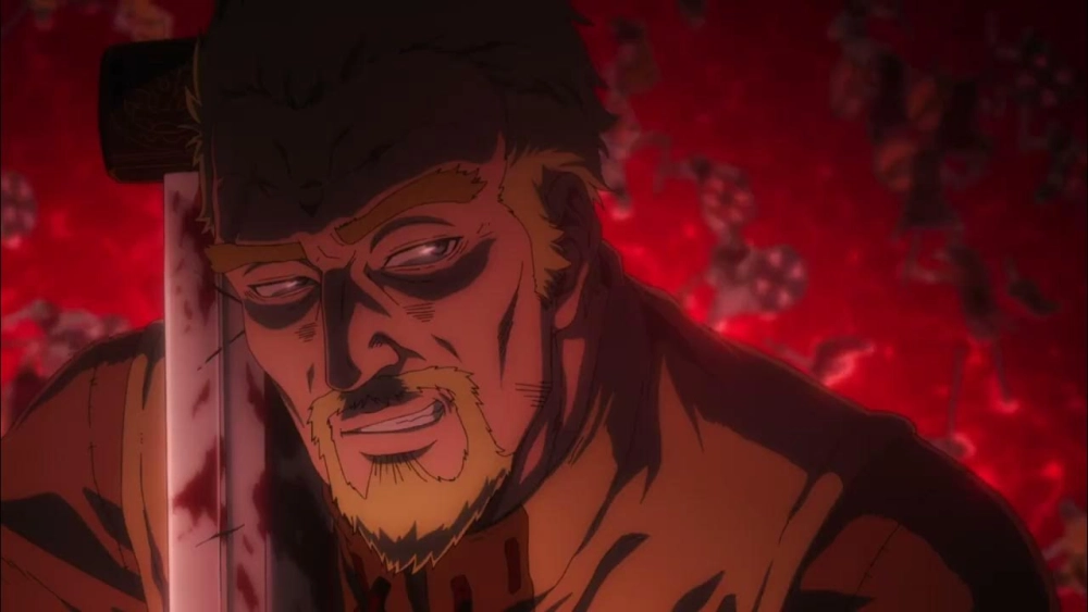 Hình ảnh Askeladd trong anime đầy uy lực