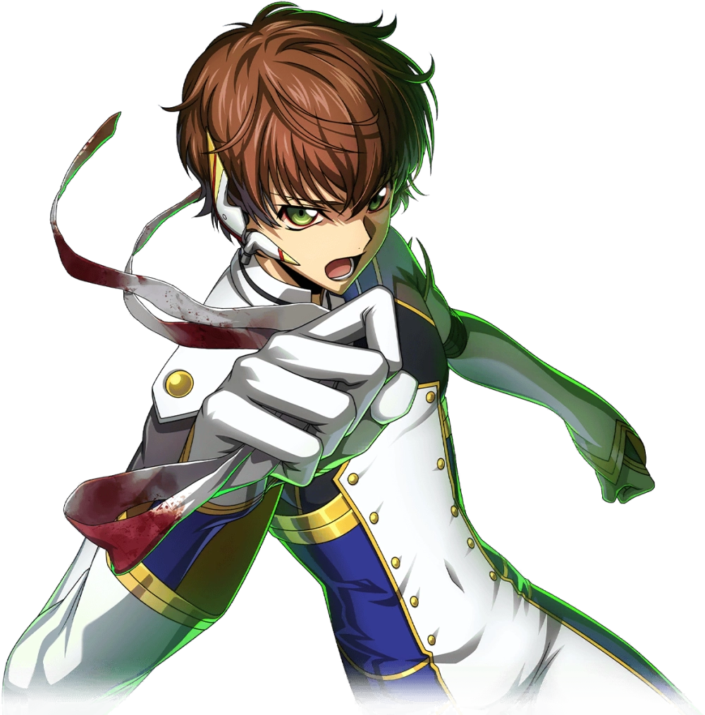 Kururugi Suzaku nhân vật chính mang nhiều dằn vặt