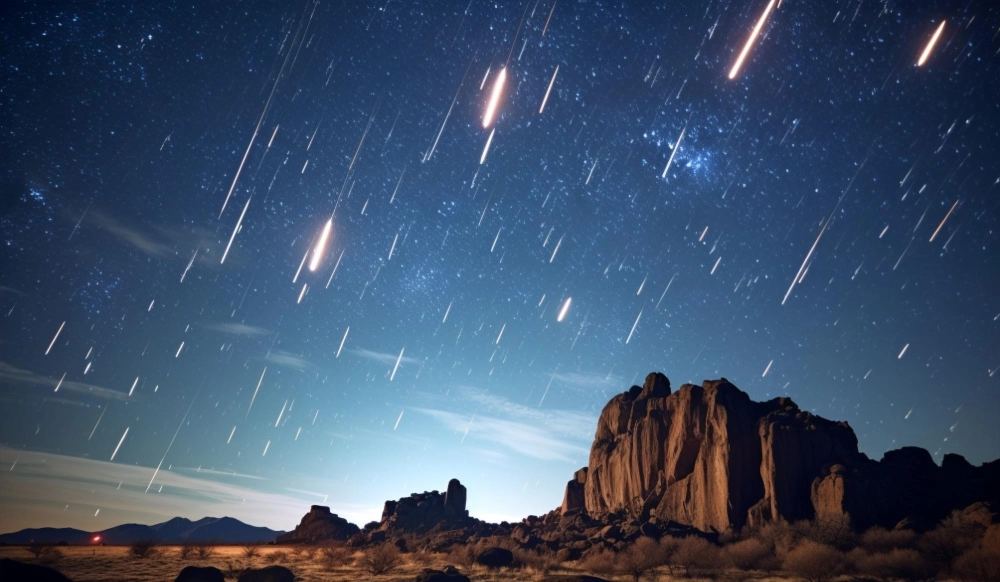 Mưa sao băng trực tiếp mang cảm giác chân thực