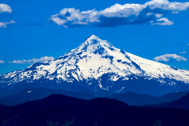 Núi Mount Hood nước Mỹ biểu tượng thiên nhiên nổi bật