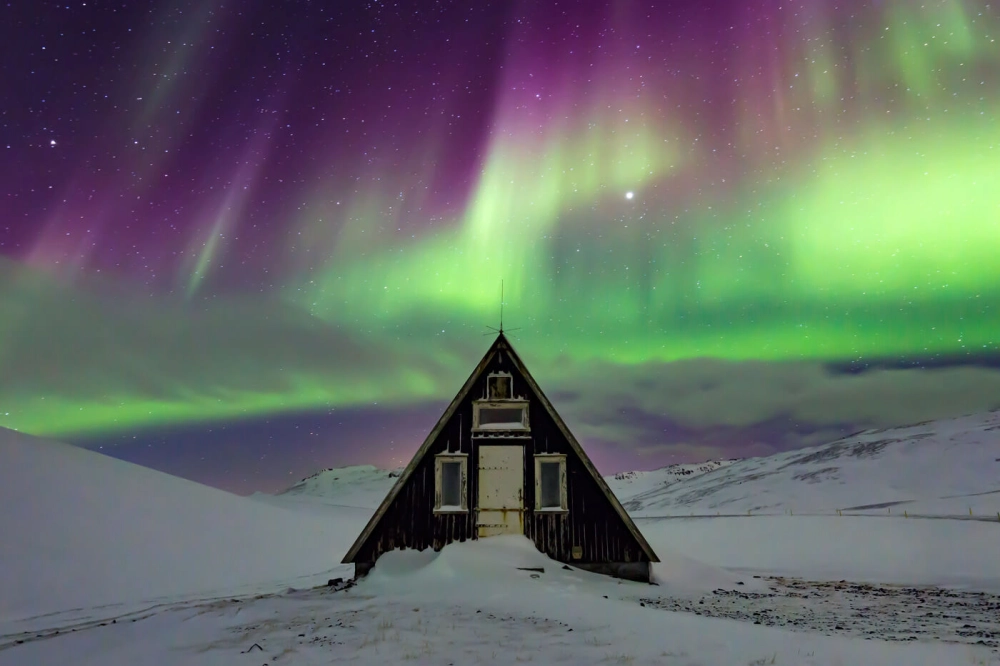 Ảnh cực quang truyền tải vẻ đẹp siêu thực